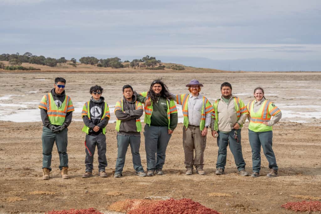 san jose conservation corps at all american canal site